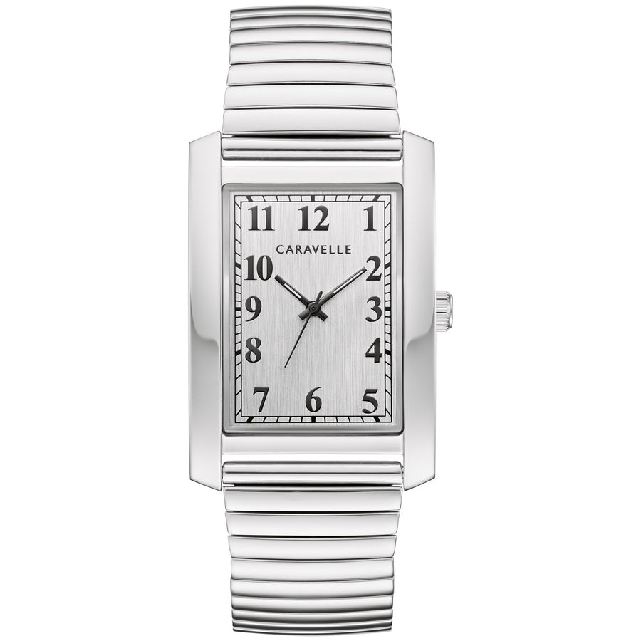 Caravelle Dress 43A157 quartz stainless steel watch