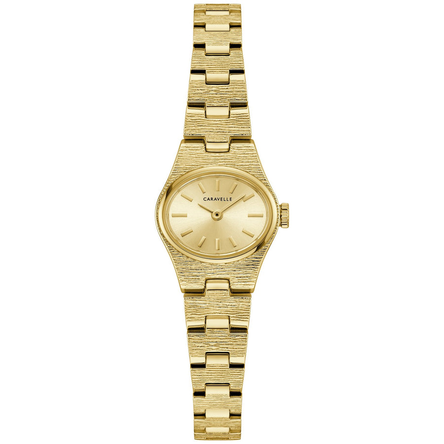 Caravelle Vintage Dress 44L271 quartz stainless steel watch
