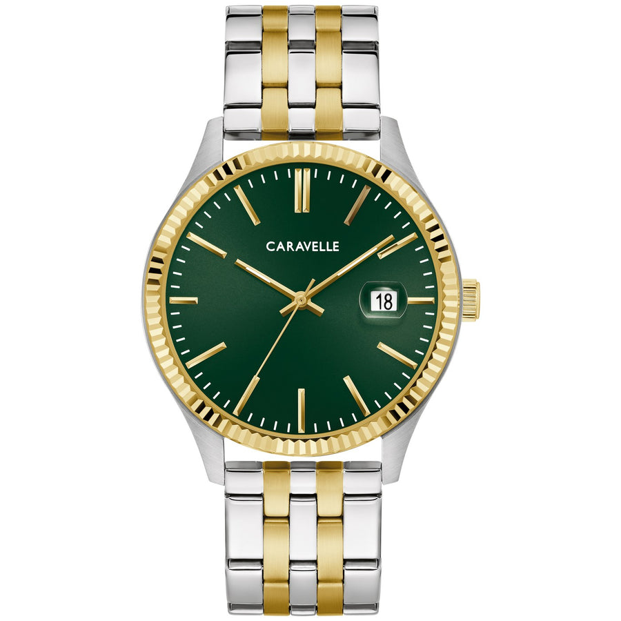 Caravelle Dress 45B162 quartz stainless steel watch