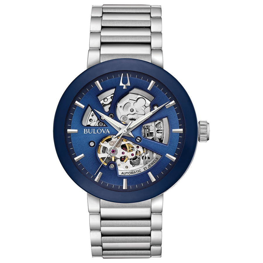 Bulova Futuro 96A204 automatic stainless steel watch