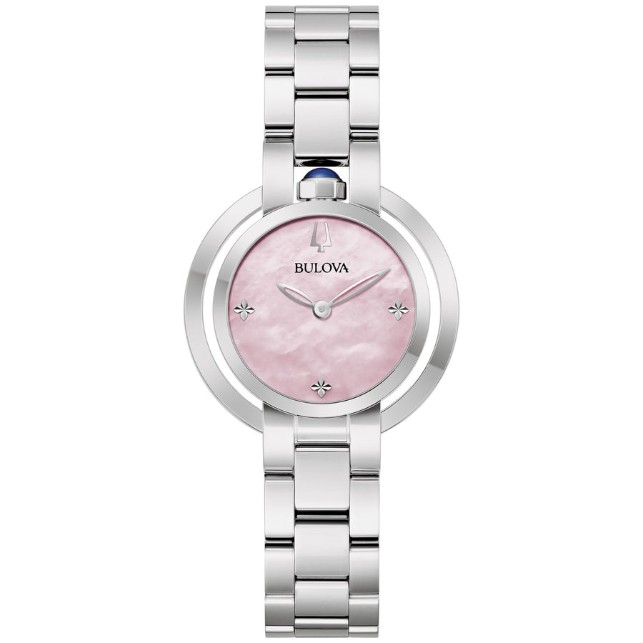 Bulova Rubaiyat 96L338 quartz stainless steel watch