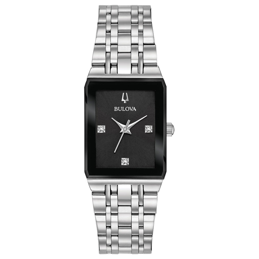 Bulova Quadra 96P202 quartz stainless steel watch