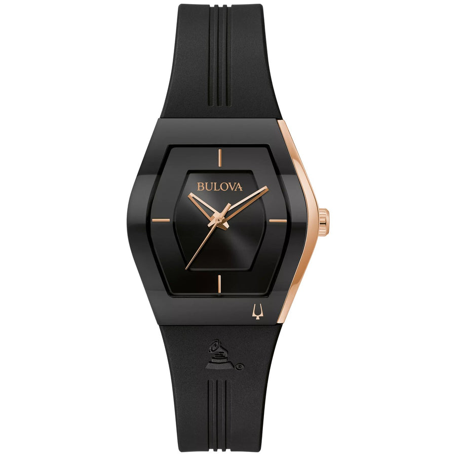 Bulova Gemini 97L163 quartz silicone watch
