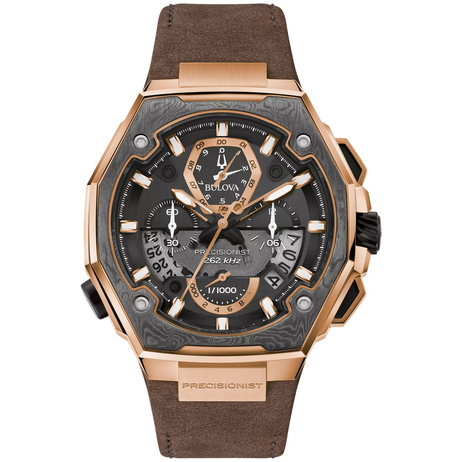 Bulova Series X 98B356 quartz leather watch