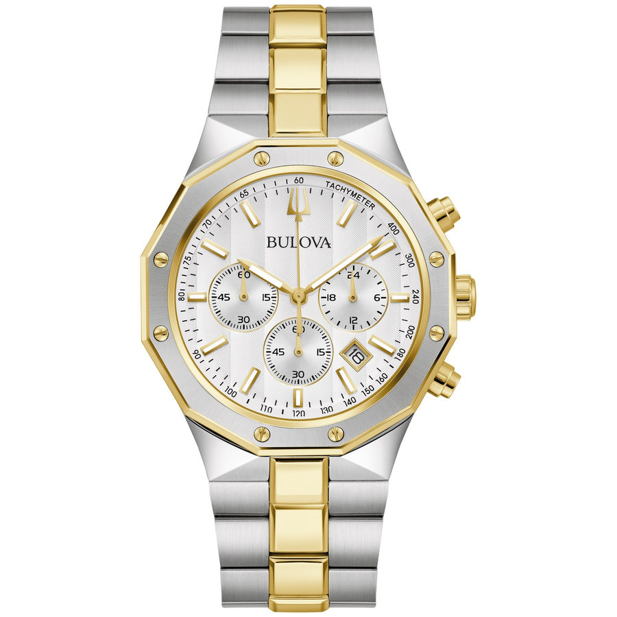 Bulova Prestige 98B450 quartz stainless steel watch