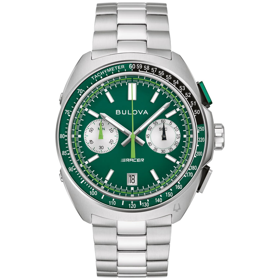 Bulova Racer 98B468 quartz stainless steel watch