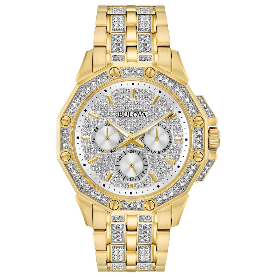 Bulova Octava 98C126 quartz stainless steel watch