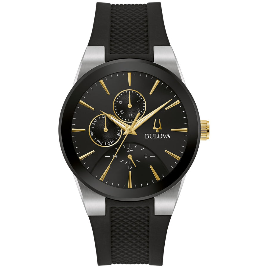 Bulova Millennia 98C146 quartz silicone watch