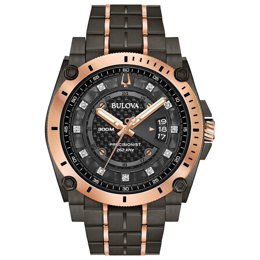 Bulova Icon Collection 98D149 quartz stainless steel watch