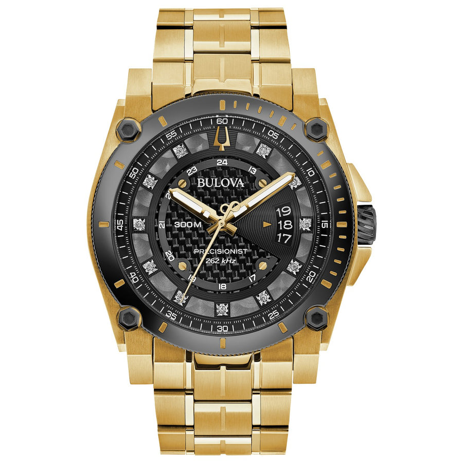 Bulova Icon Collection 98D156 quartz stainless steel watch