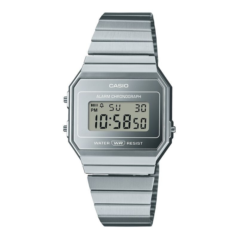 Casio Vintage A700WEV-7AVT Silver quartz stainless steel watch