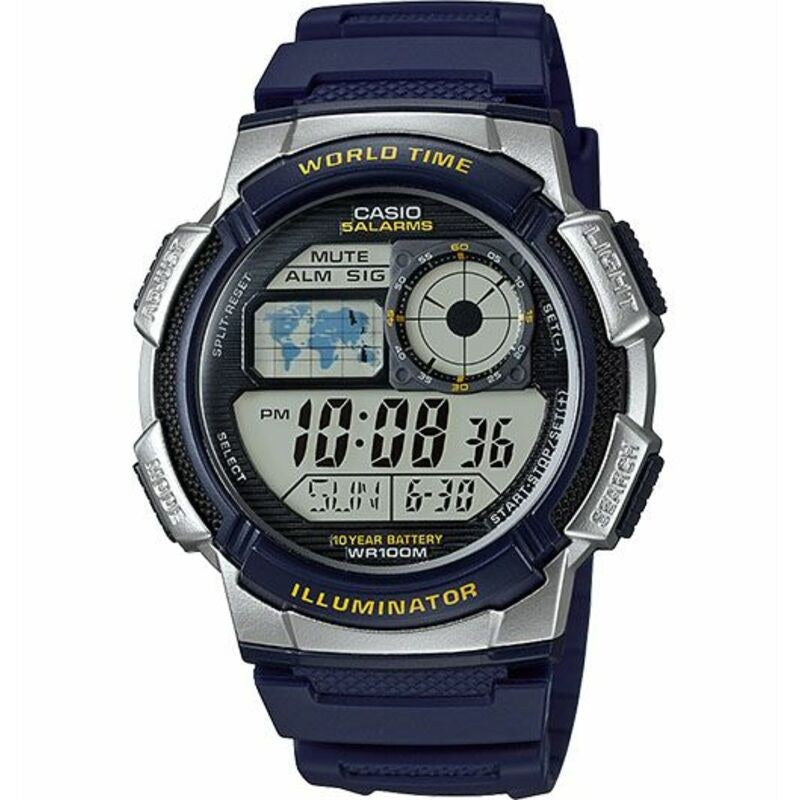 Casio Classic AE1000W-2AV Silver quartz resin watch