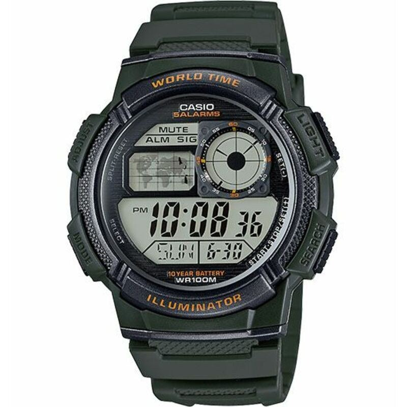 Casio Classic AE1000W-3AV Grey quartz resin watch