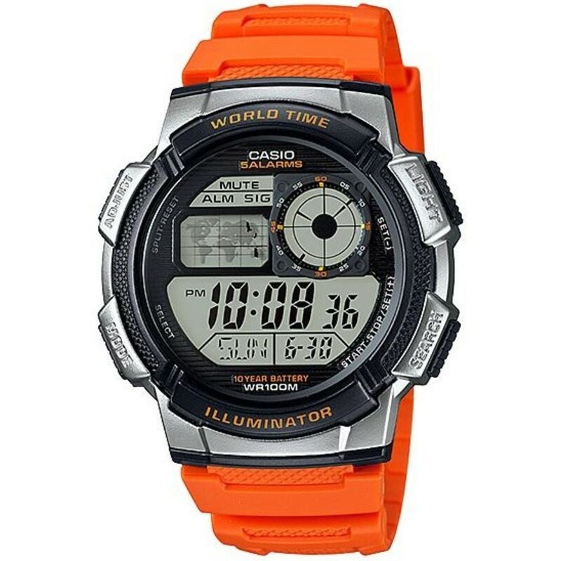 Casio Classic AE1000W-4BV Silver quartz resin watch