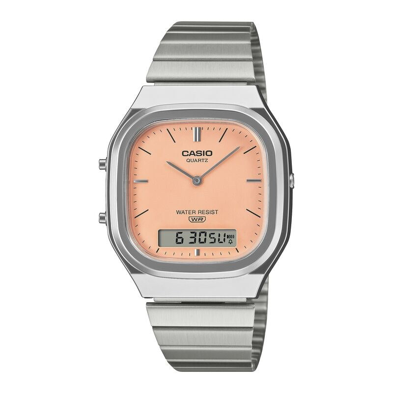 Casio Classic AQ240E-4A Gold quartz resin watch