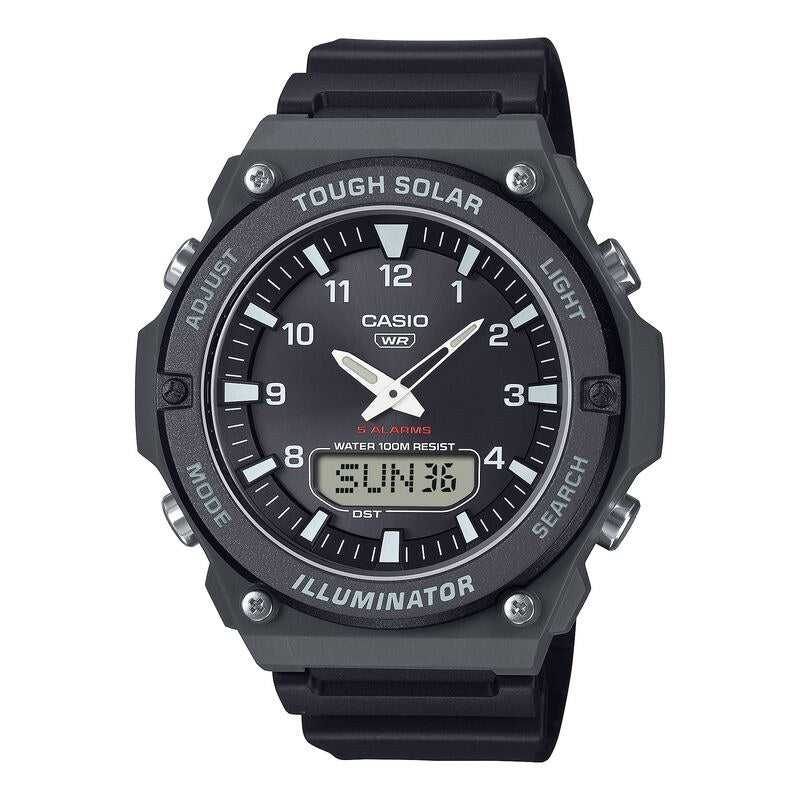 Casio Classic AQS820W-1AV Grey quartz resin watch
