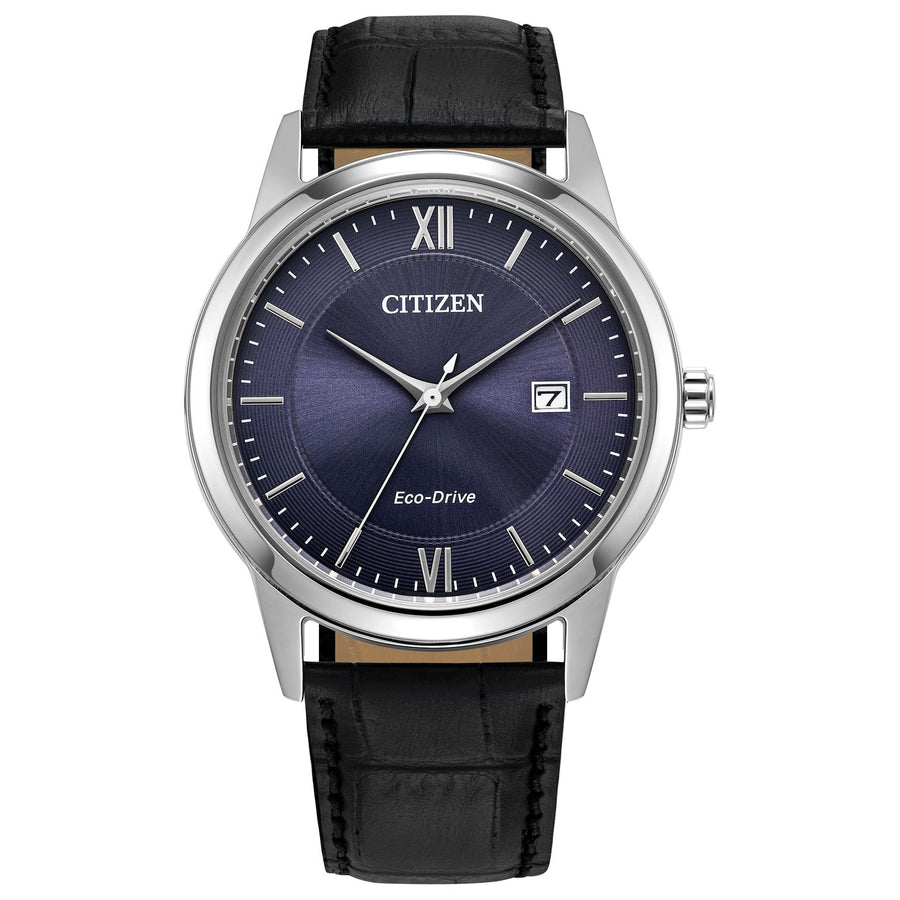 Citizen Classic AW1780-09L eco-drive leather watch