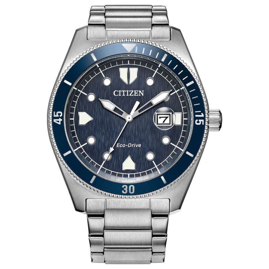 Citizen Terra Force AW1886-59L eco-drive stainless steel watch