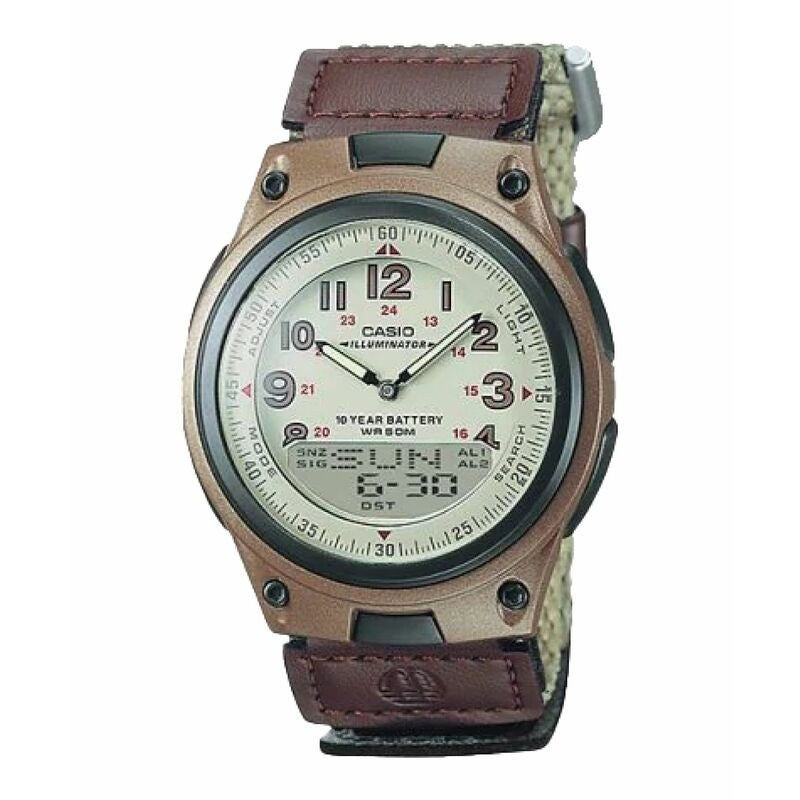 Casio Classic AW80V-5BV Silver quartz resin watch