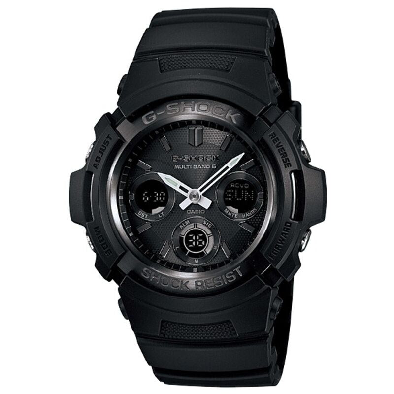 Casio G-Shock AWGM100B-1A Black quartz resin watch