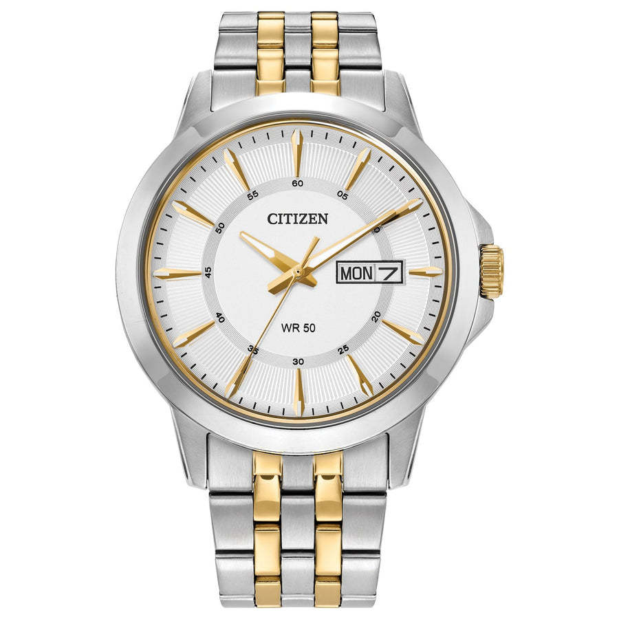 Citizen Quartz BF2018-52A White quartz stainless steel watch