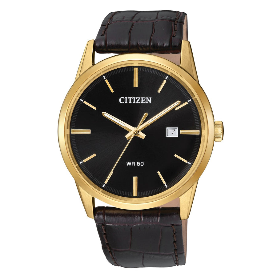Citizen Quartz BI5002-06E quartz leather watch