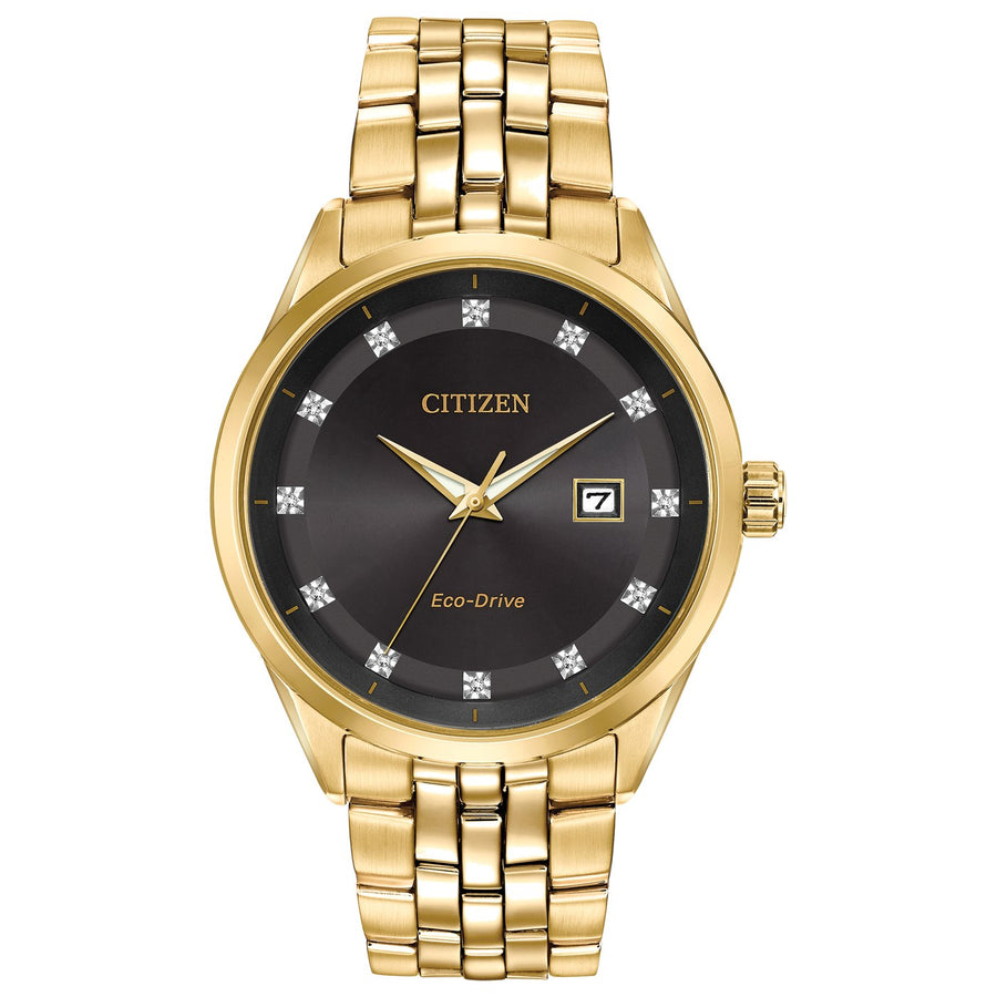 Citizen Corso BM7252-51G Grey eco-drive stainless steel watch