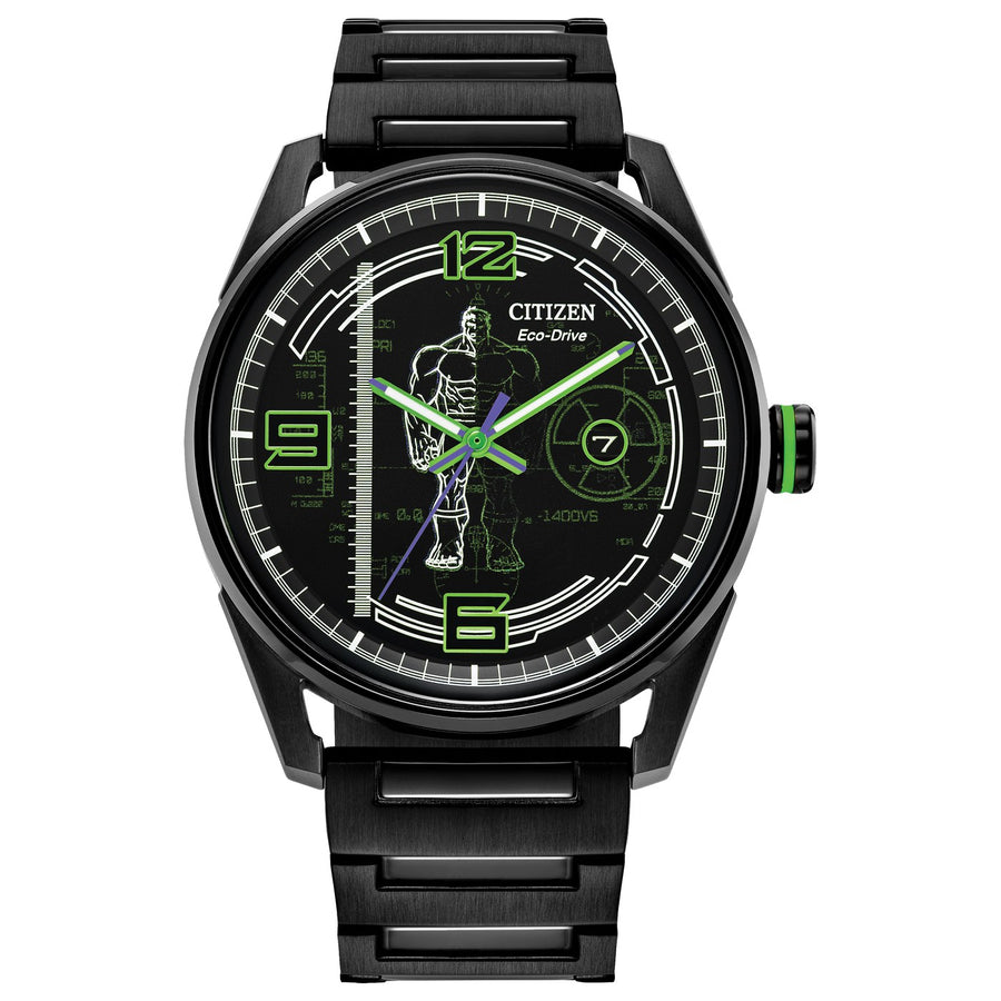 Citizen Hulk BM7675-57W eco-drive stainless steel watch
