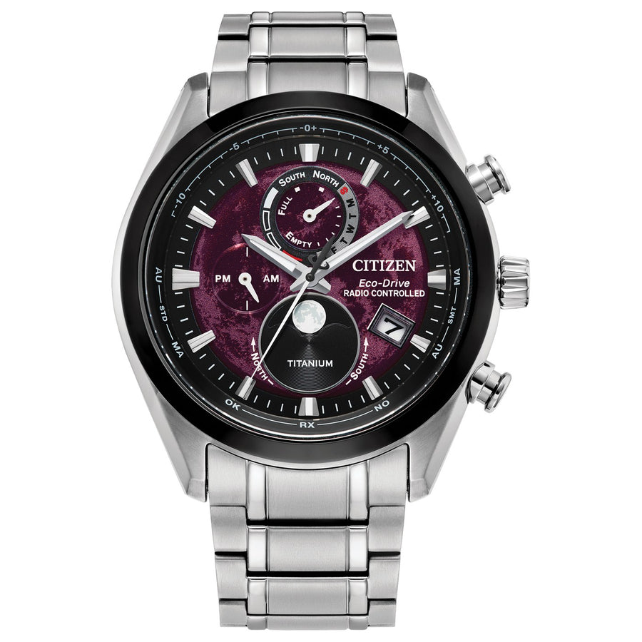 Citizen Tsuki-yomi A-T BY1018-55X eco-drive super titanium watch