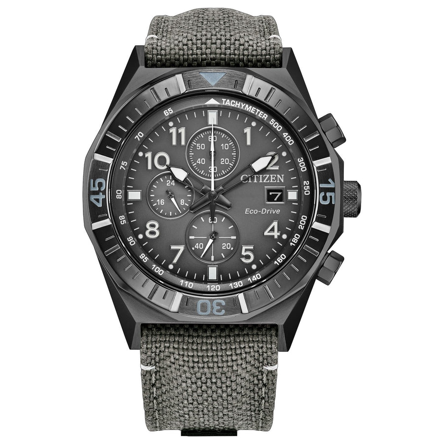 Citizen Nighthawk CA0897-04H eco-drive nylon watch