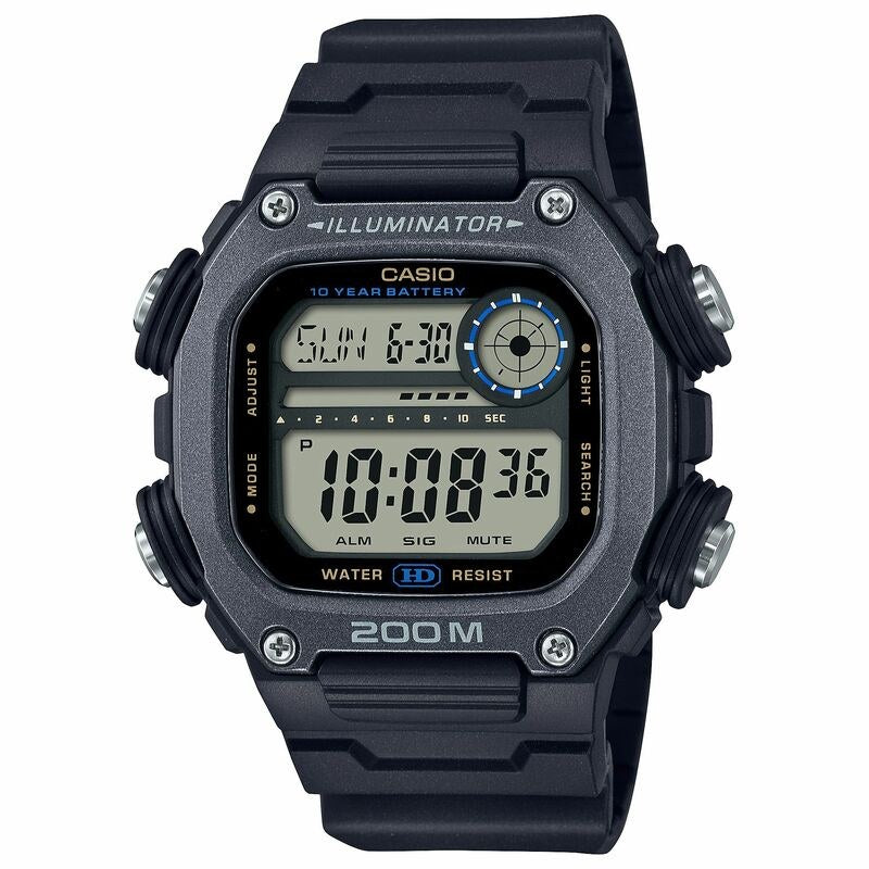 Casio Sport Digital DW291HX-1AV Silver quartz resin watch