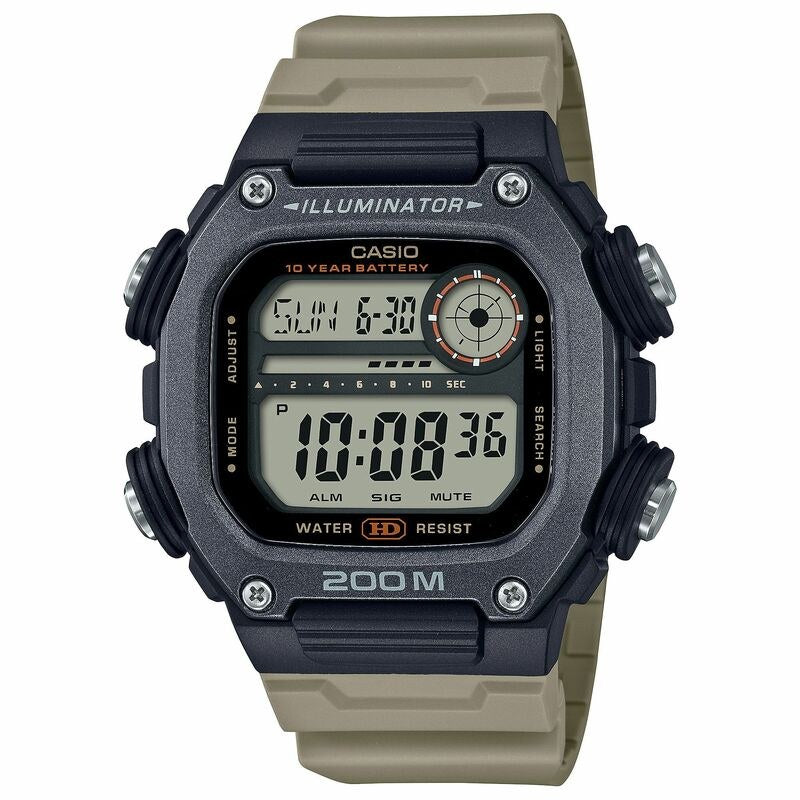Casio Sport Digital DW291HX-5AV Silver quartz resin watch