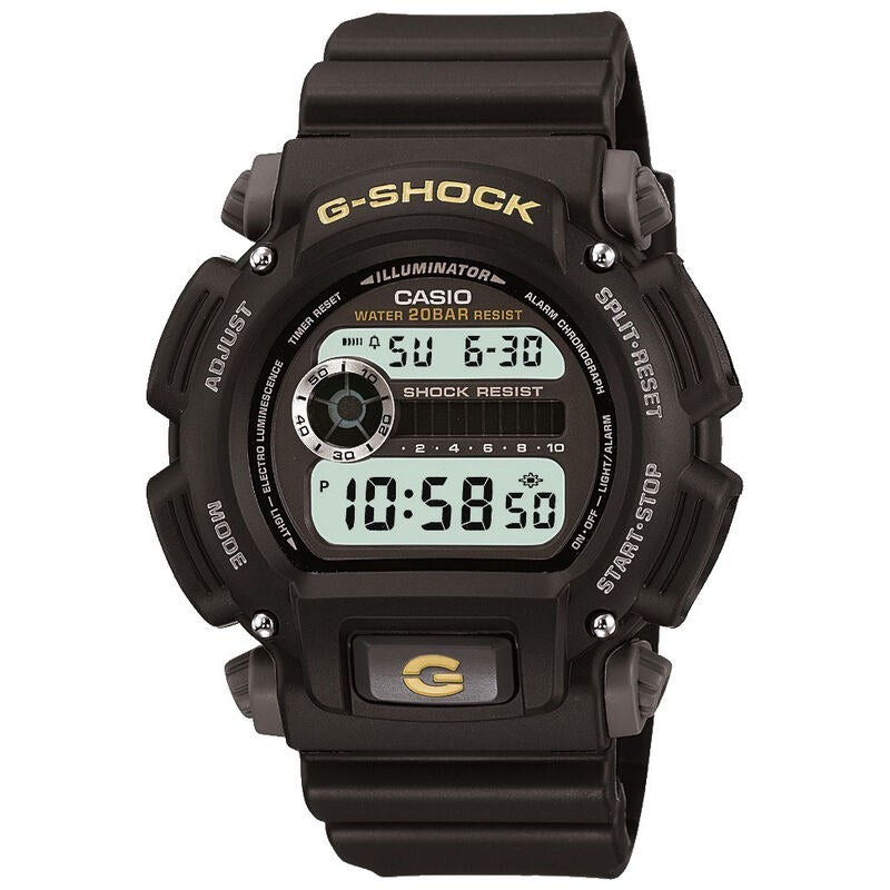 Casio G-Shock DW9052-1B Green quartz resin watch