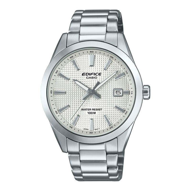 Casio Edifice EFV160D-7AV White quartz stainless steel watch