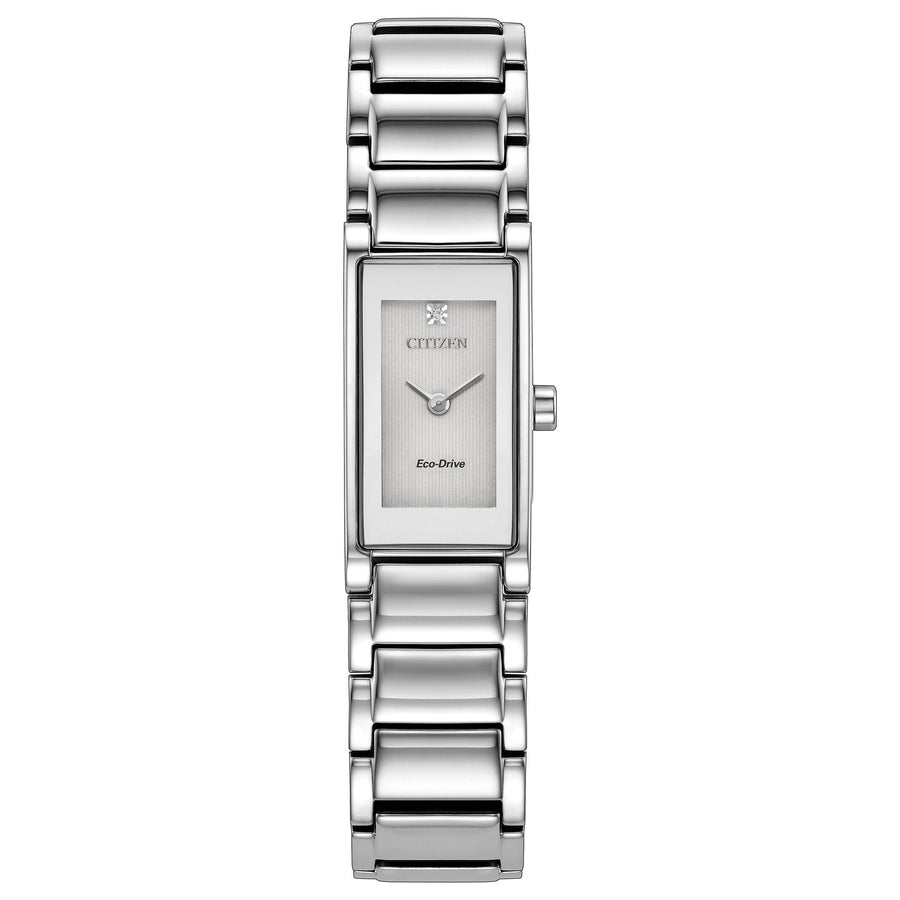 Citizen Axiom EG7051-51A eco-drive stainless steel watch