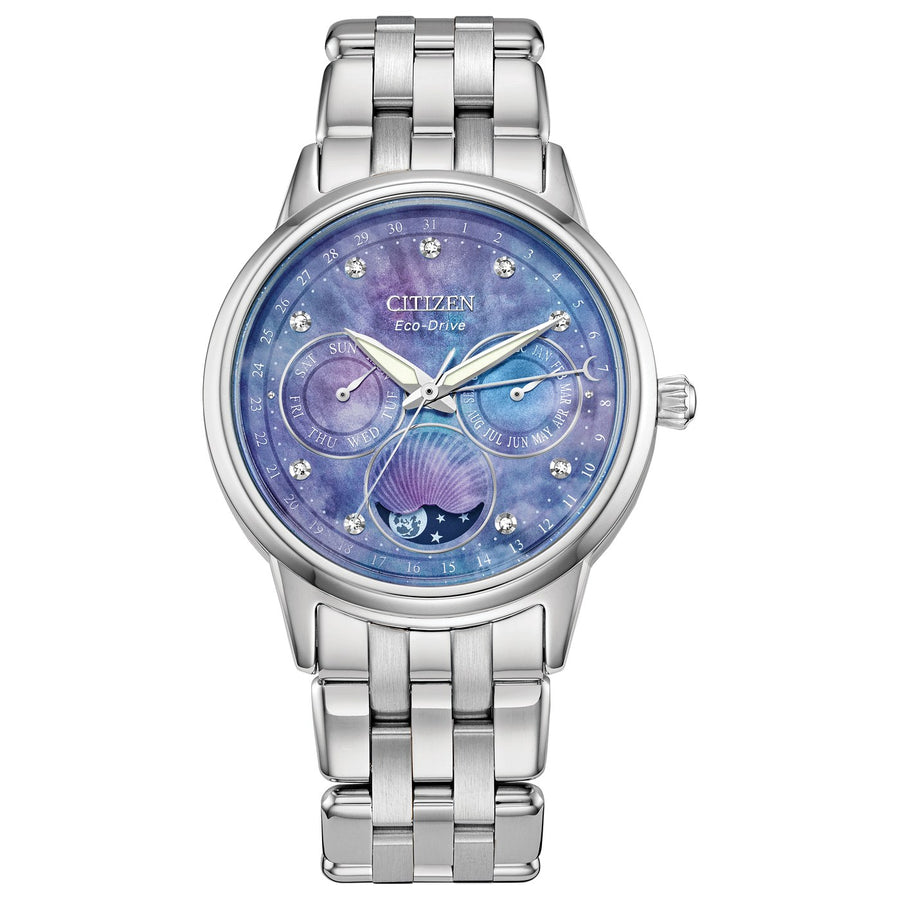 Citizen Calendrier FD0000-52N eco-drive stainless steel watch