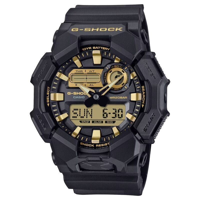 Casio G-Shock GA010GB-1A9 Gold quartz resin watch