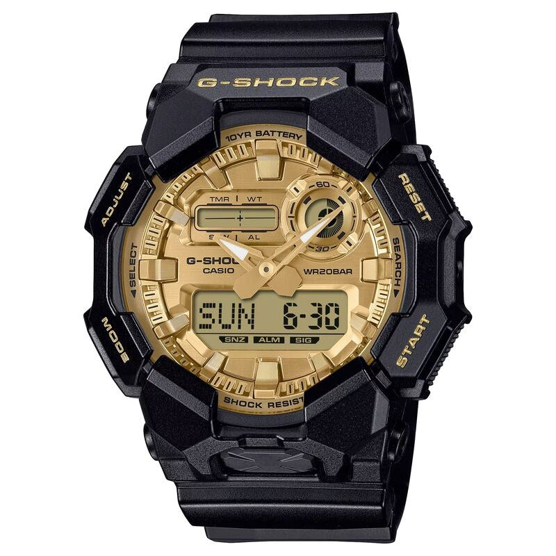 Casio G-Shock GA010GGB-1A9 Gold quartz resin watch