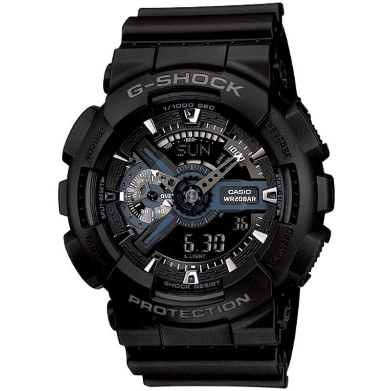 Casio G-Shock GA110-1B Black quartz resin watch