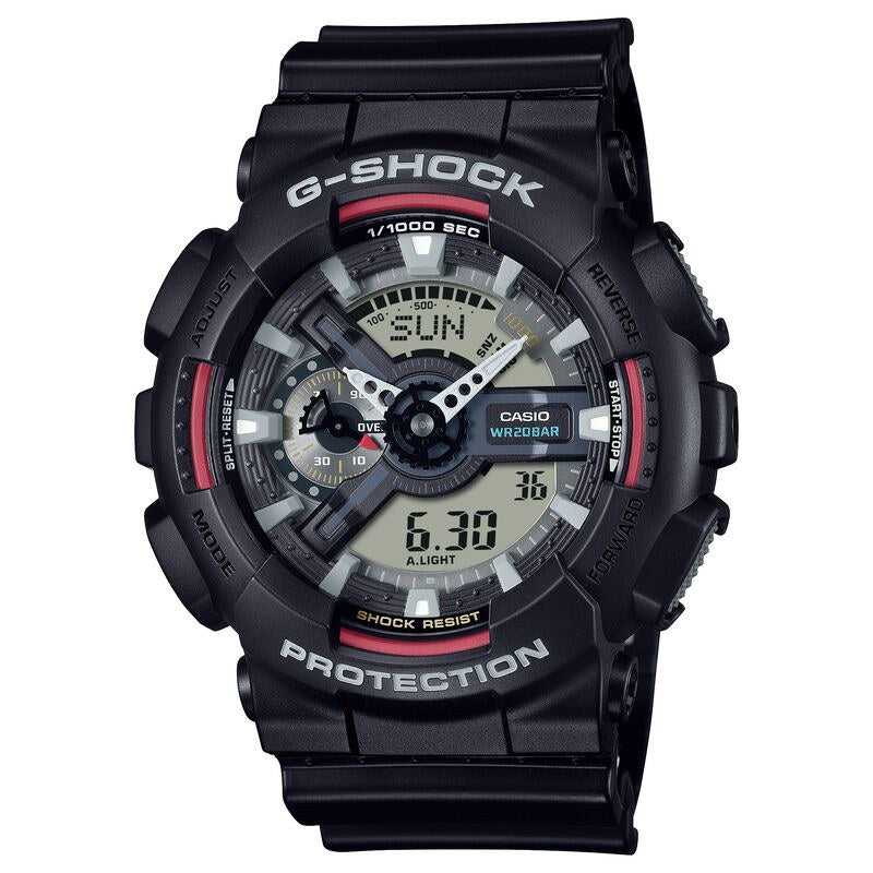 Casio G-Shock GA110RL-1A Grey quartz resin watch