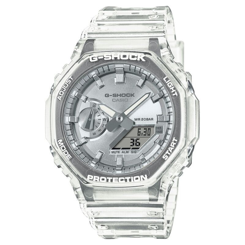Casio G-Shock GA2100BM-7A8 Silver quartz resin watch
