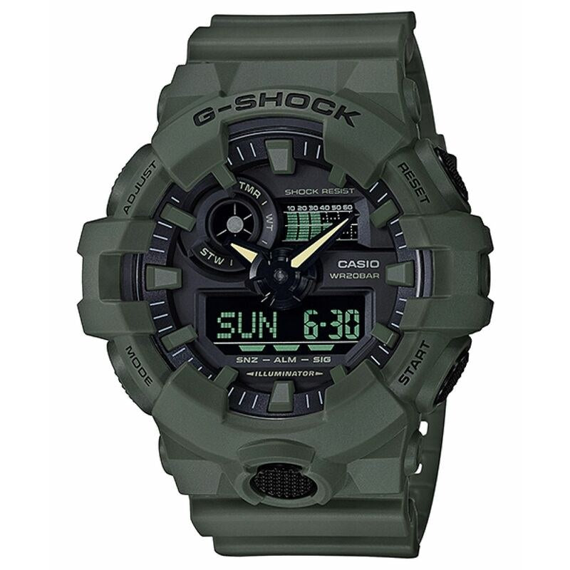 Casio G-Shock GA700UC-3A Black quartz resin watch
