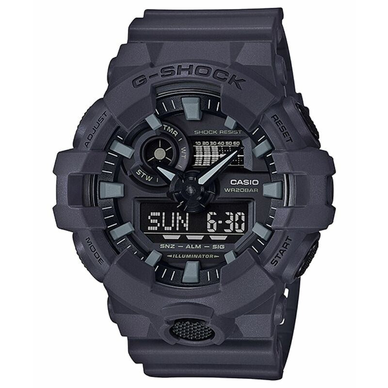 Casio G-Shock GA700UC-8A Black quartz resin watch