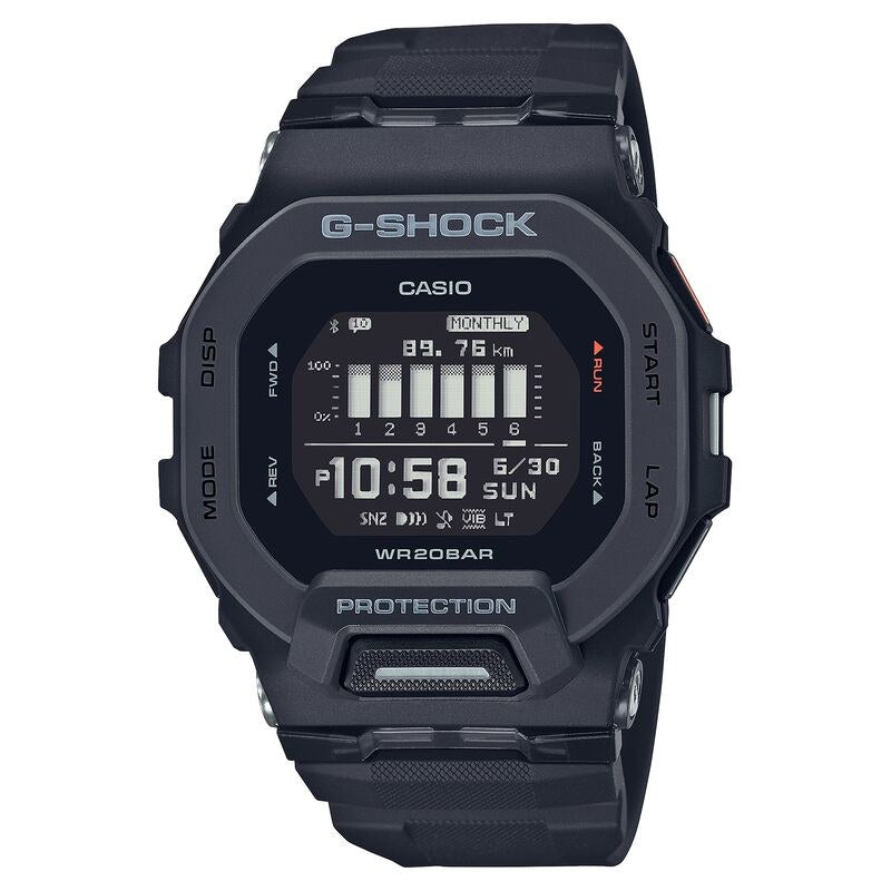 Casio G-Shock GBD200-1 Black quartz resin watch