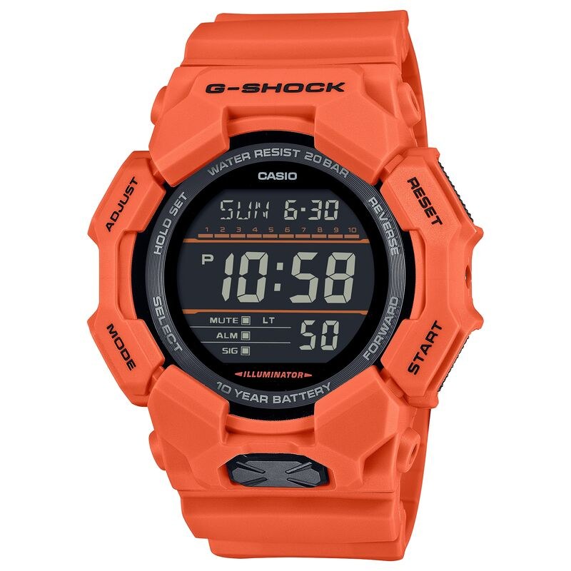 Casio G-Shock GD010-4 Grey quartz resin watch