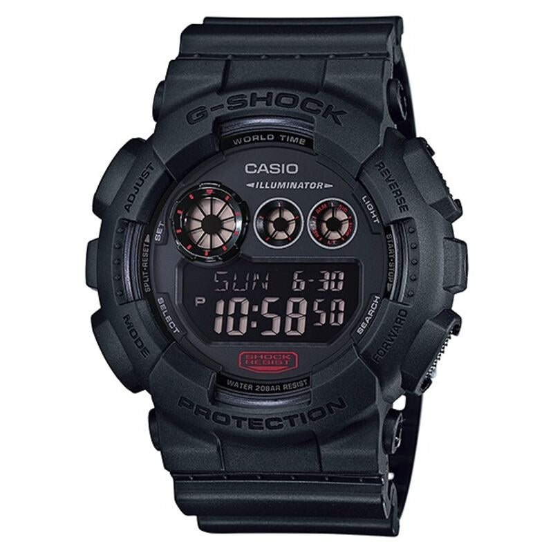 Casio G-Shock GD120MB-1 Black quartz resin watch
