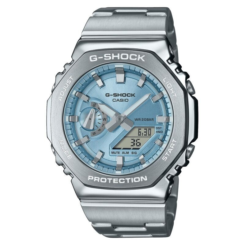 Casio G-Shock GM2110D-2A Blue quartz resin watch