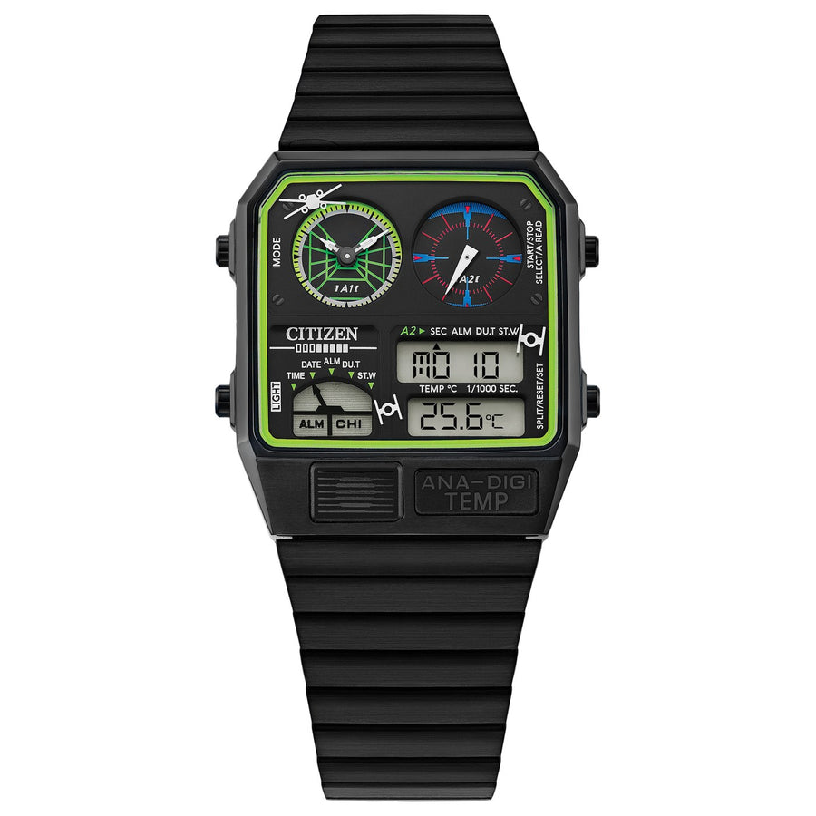 Citizen Trench Run JG2109-50W quartz stainless steel watch