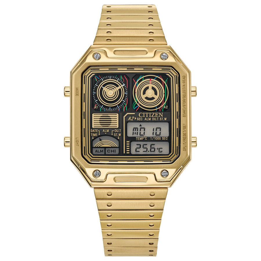 Citizen C-3PO JG2123-59E eco-drive stainless steel watch