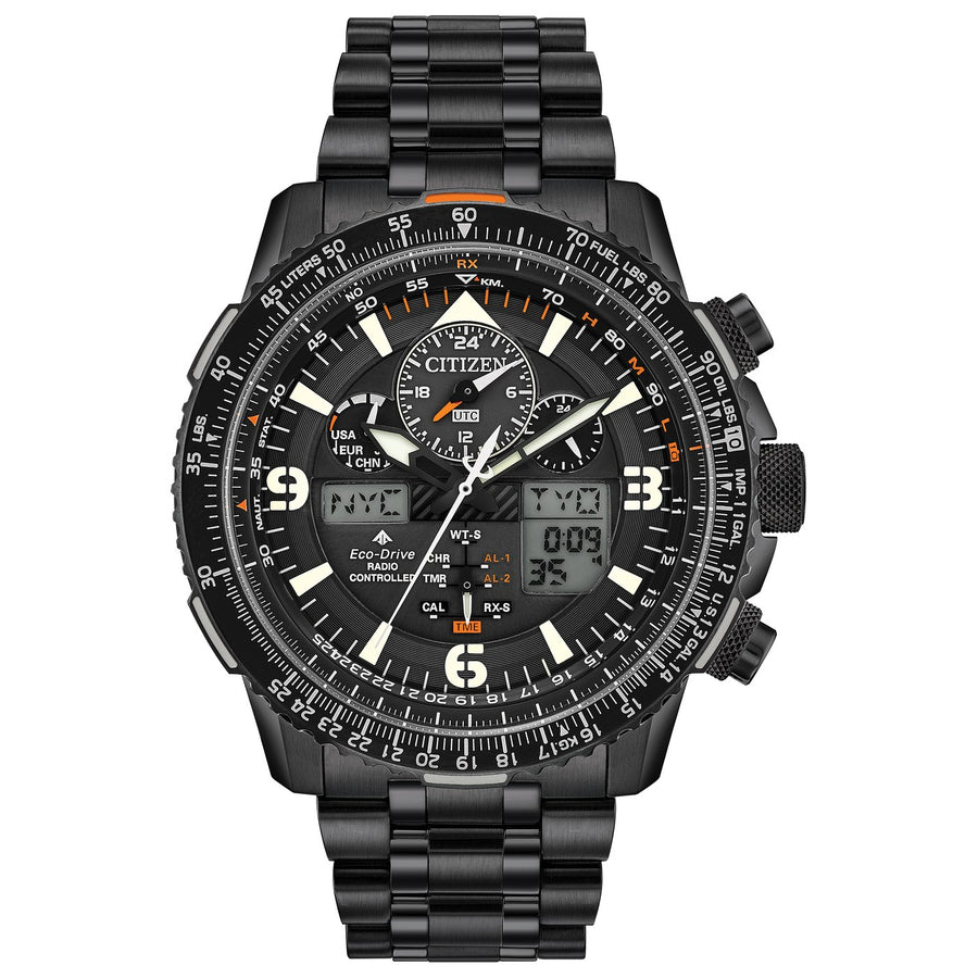 Citizen Promaster Skyhawk A-T JY8075-51E eco-drive stainless steel watch